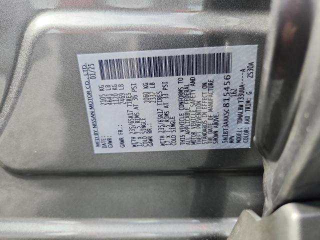 Продажа на аукционе авто 2025 Nissan Rogue, vin: 5N1BT3AAXSC815456, номер лота: 53075386