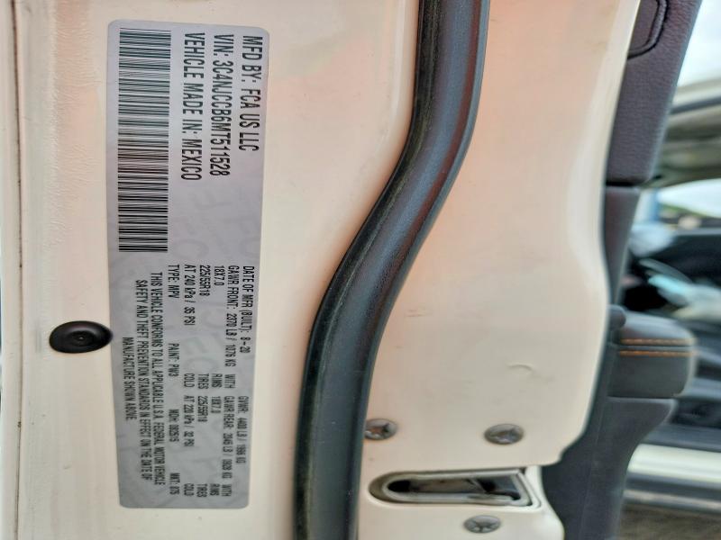 2021 Jeep Compass მანქანა იყიდება აუქციონზე, vin: 3C4NJCCB6MT511528, აუქციონის ნომერი: 53211866