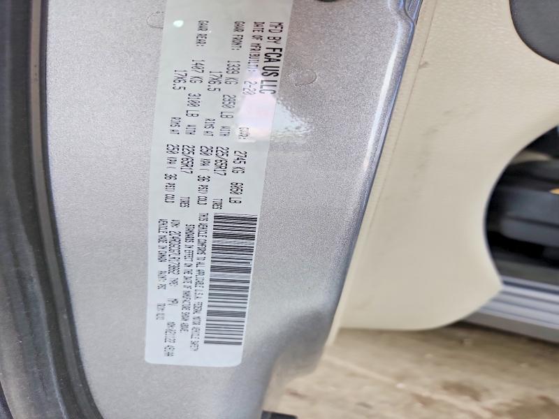 Auction sale of the 2020 Dodge Grand Caravan, vin: 2C4RDGCG7LR173862, lot number: 53910156