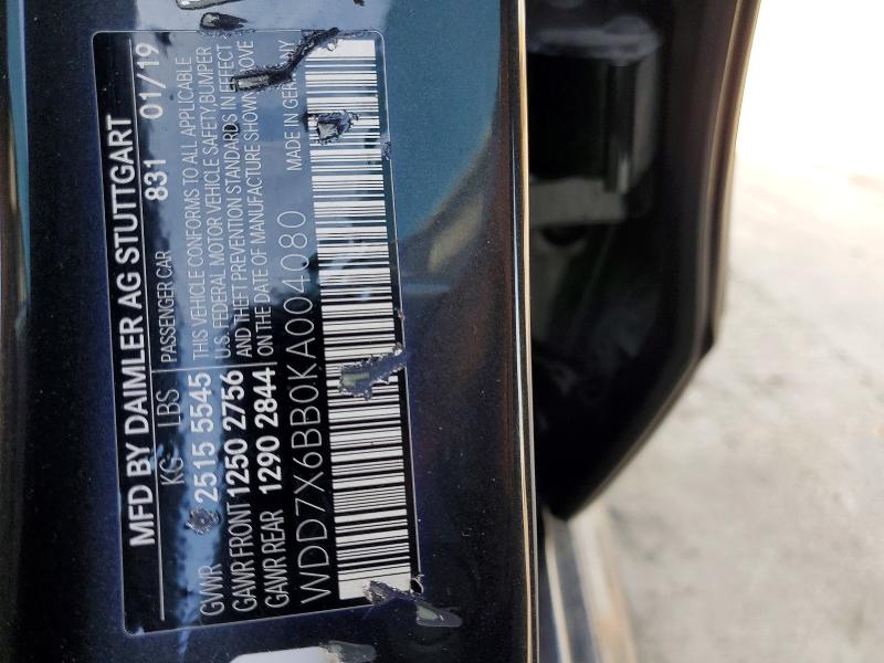 Aukcja sprzedaży 2019 Mercedes-benz Amg Gt, vin: WDD7X6BB0KA004080, numer aukcji: 52645926