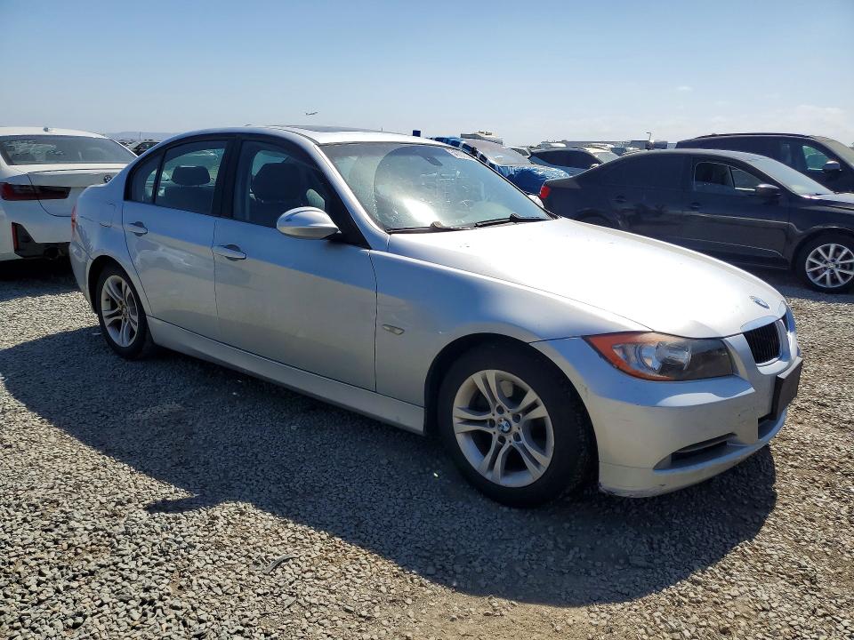 2008 Bmw 328 მანქანა იყიდება აუქციონზე, vin: WBAVA33528KX87235, აუქციონის ნომერი: 54707336