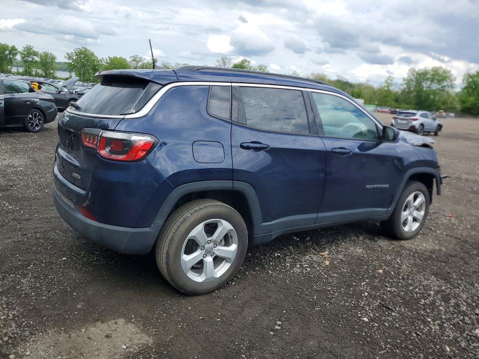 53512446 :رقم المزاد ، 3C4NJDBB9LT155288 vin ، 2020 Jeep Compass مزاد بيع