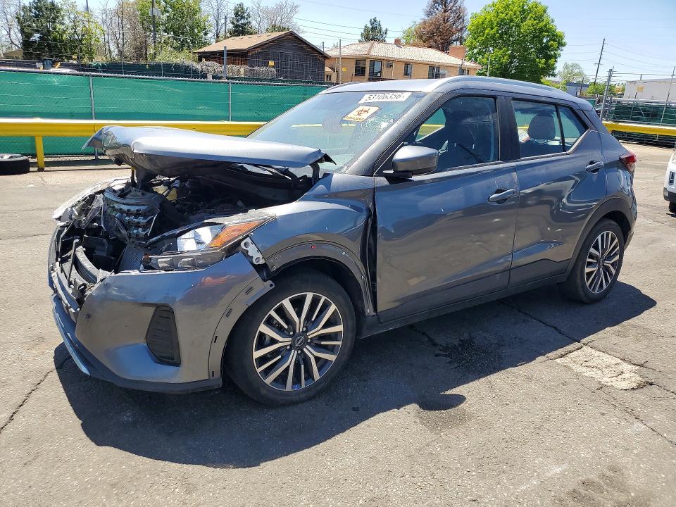 2022 Nissan Kicks მანქანა იყიდება აუქციონზე, vin: 3N1CP5CV7NL504684, აუქციონის ნომერი: 53106356