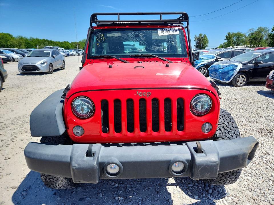Aukcja sprzedaży 2016 Jeep Wrangler Unlimited, vin: 1C4BJWDG3GL270445, numer aukcji: 78746105