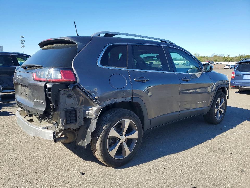 52175156 :رقم المزاد ، 1C4PJMDX0KD469109 vin ، 2019 Jeep Cherokee مزاد بيع