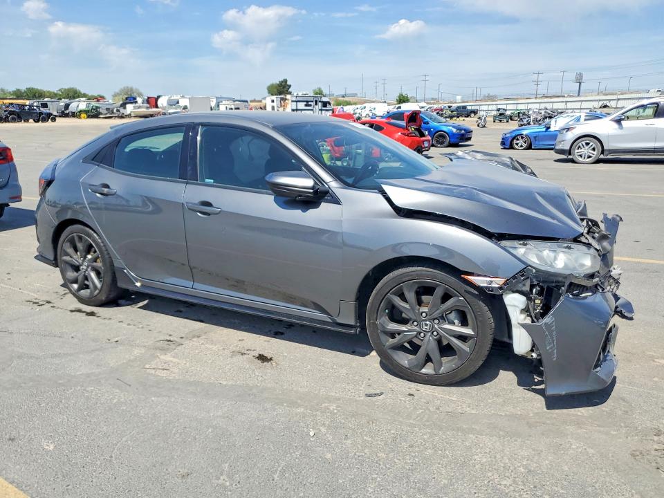 2018 Honda Civic მანქანა იყიდება აუქციონზე, vin: SHHFK7H47JU408811, აუქციონის ნომერი: 53075886