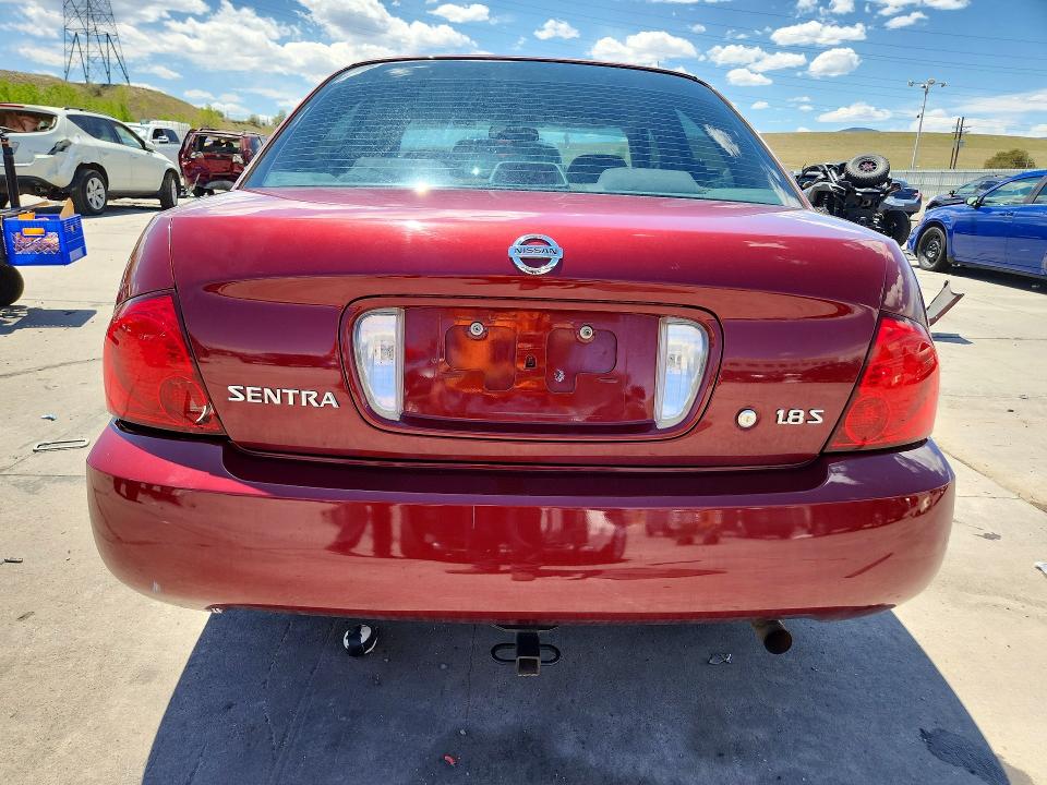 2005 Nissan Sentra მანქანა იყიდება აუქციონზე, vin: 3N1CB51D65L568451, აუქციონის ნომერი: 53604796
