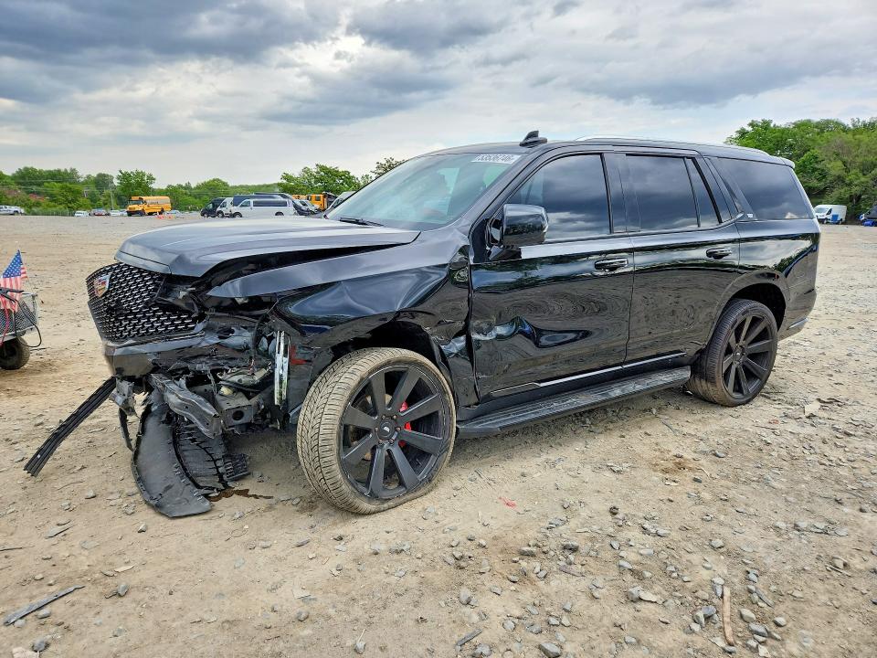 53536746 :رقم المزاد ، 1GYS4BKL8NR328800 vin ، 2022 Cadillac Escalade مزاد بيع