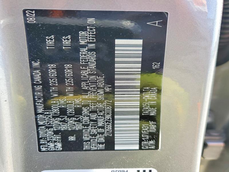 Aukcja sprzedaży 2022 Lexus Nx, vin: 2T2GGCEZ9NC008772, numer aukcji: 53115106