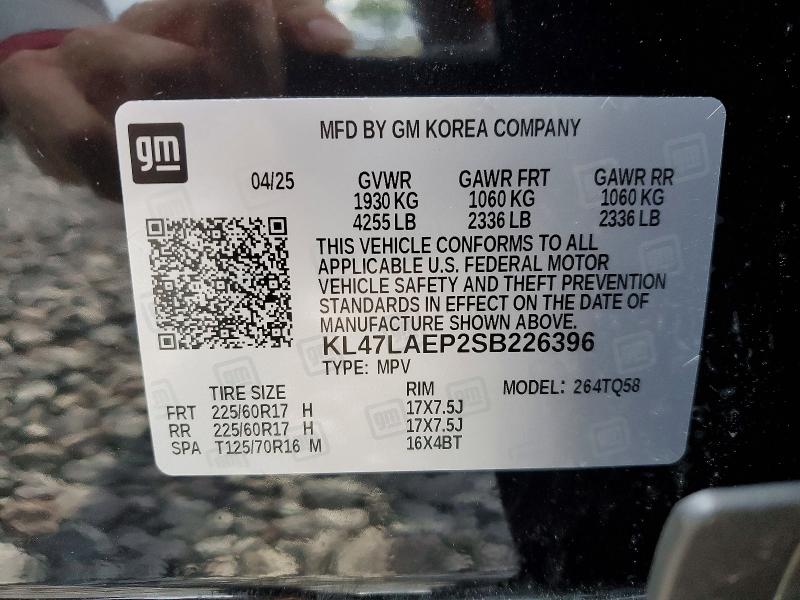 Продажа на аукционе авто 2025 Buick Envista, vin: KL47LAEP2SB226396, номер лота: 54355486