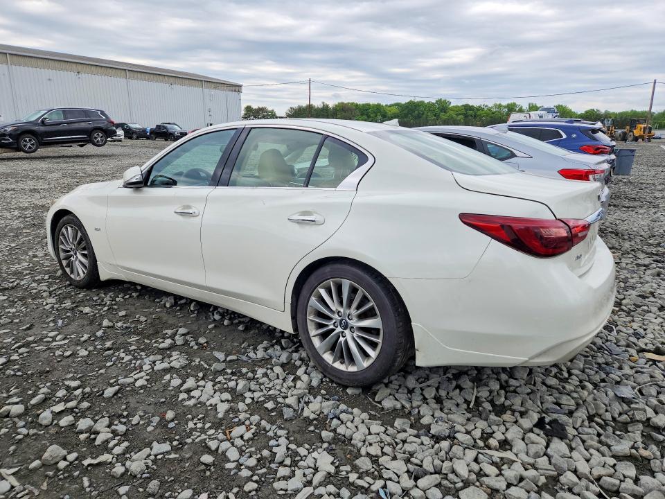 Продажа на аукционе авто 2019 Infiniti Q50, vin: JN1EV7AR3KM556587, номер лота: 53703766