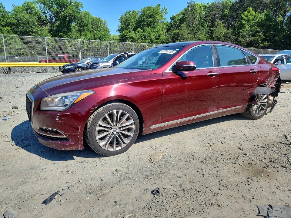 Продажа на аукционе авто 2015 Hyundai Genesis, vin: KMHGN4JE4FU057946, номер лота: 53959106
