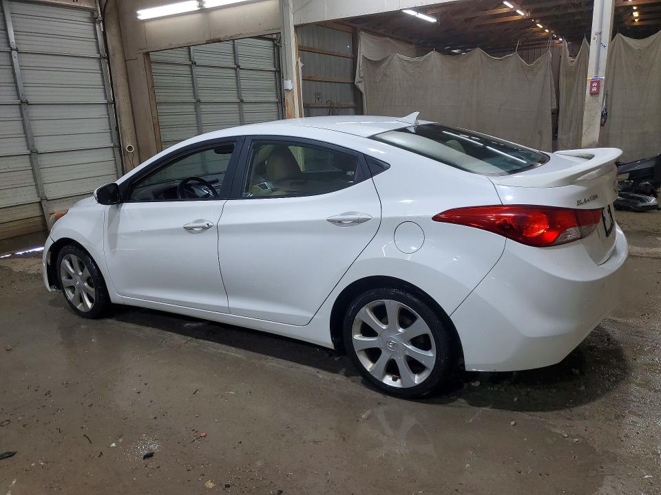 52060186 :رقم المزاد ، 5NPDH4AE3CH127781 vin ، 2012 Hyundai Elantra مزاد بيع