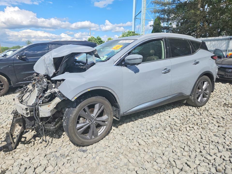 55282556 :رقم المزاد ، 5N1AZ2DSXPC127389 vin ، 2023 Nissan Murano مزاد بيع