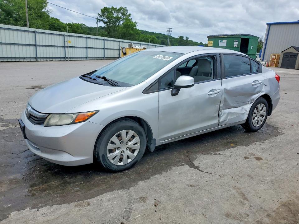 54878936 :رقم المزاد ، 2HGFB2F52CH328525 vin ، 2012 Honda Civic مزاد بيع