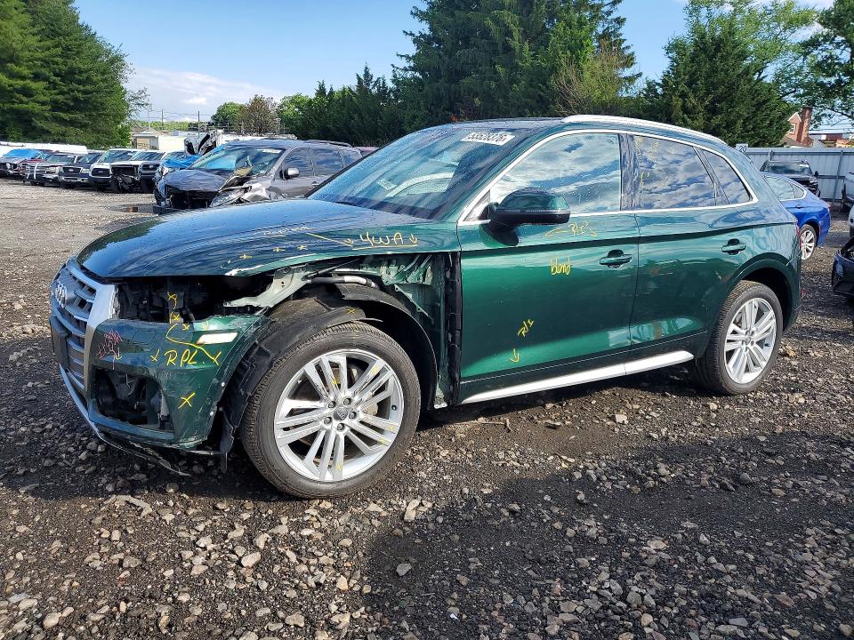2020 Audi Q5 მანქანა იყიდება აუქციონზე, vin: WA1CNAFY3L2086845, აუქციონის ნომერი: 53528376
