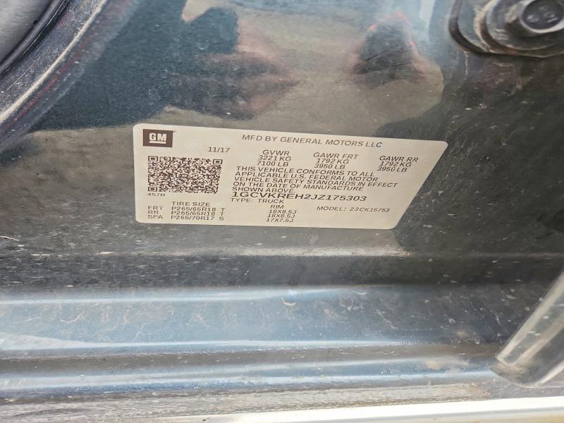Aukcja sprzedaży 2018 Chevrolet Silverado, vin: 1GCVKREH2JZ175303, numer aukcji: 52506406