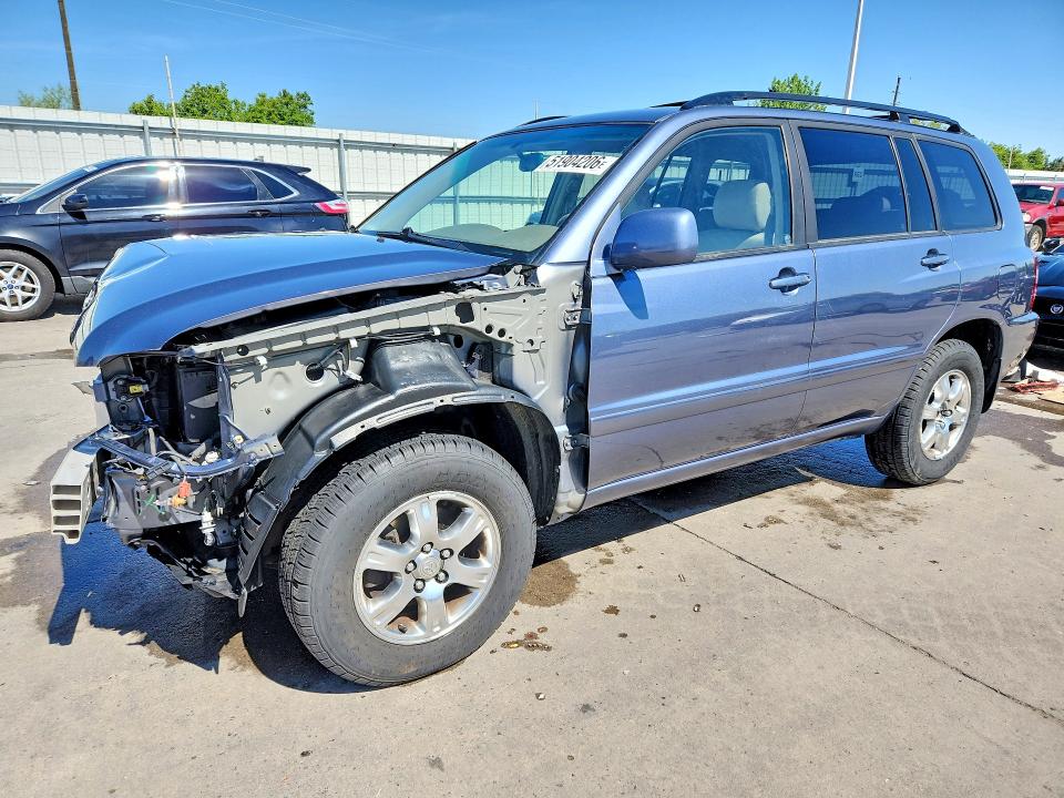 2004 Toyota Highlander მანქანა იყიდება აუქციონზე, vin: JTEGD21A240085141, აუქციონის ნომერი: 51904206