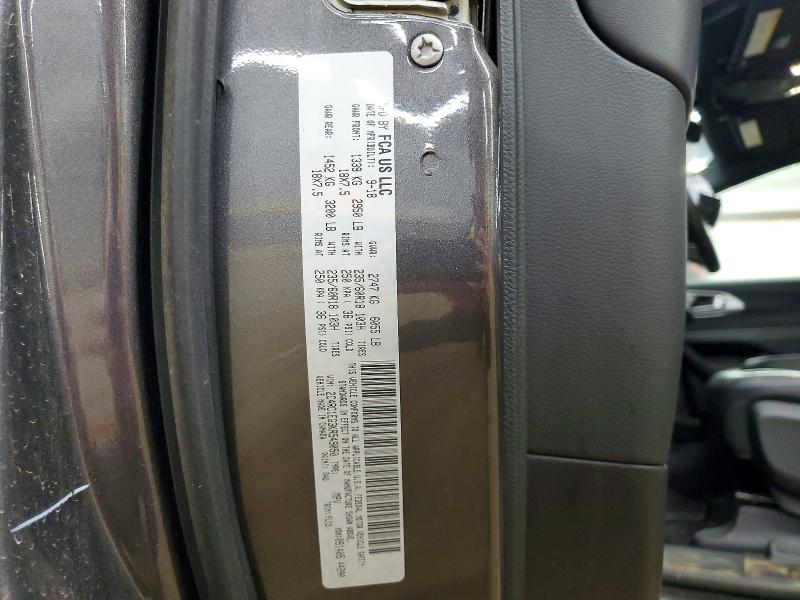 Aukcja sprzedaży 2019 Chrysler Pacifica, vin: 2C4RC1EG3KR549050, numer aukcji: 54616466