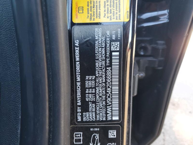53125436 :رقم المزاد ، WMWLV9C54K2D66884 vin ، 2019 Mini Cooper مزاد بيع