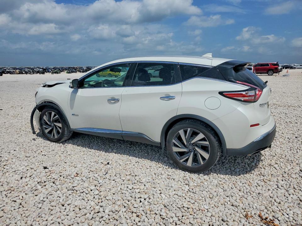 53943806 :رقم المزاد ، 5N1CZ2MH9GN150793 vin ، 2016 Nissan Murano Hybrid مزاد بيع