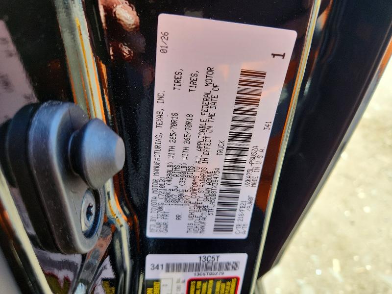 54268336 :رقم المزاد ، 5TFLA5DB8TX384754 vin ، 2026 Toyota Tundra مزاد بيع