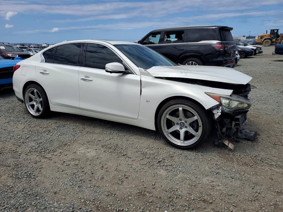 55235156 :رقم المزاد ، JN1BV7APXEM673024 vin ، 2014 Infiniti Q50 مزاد بيع