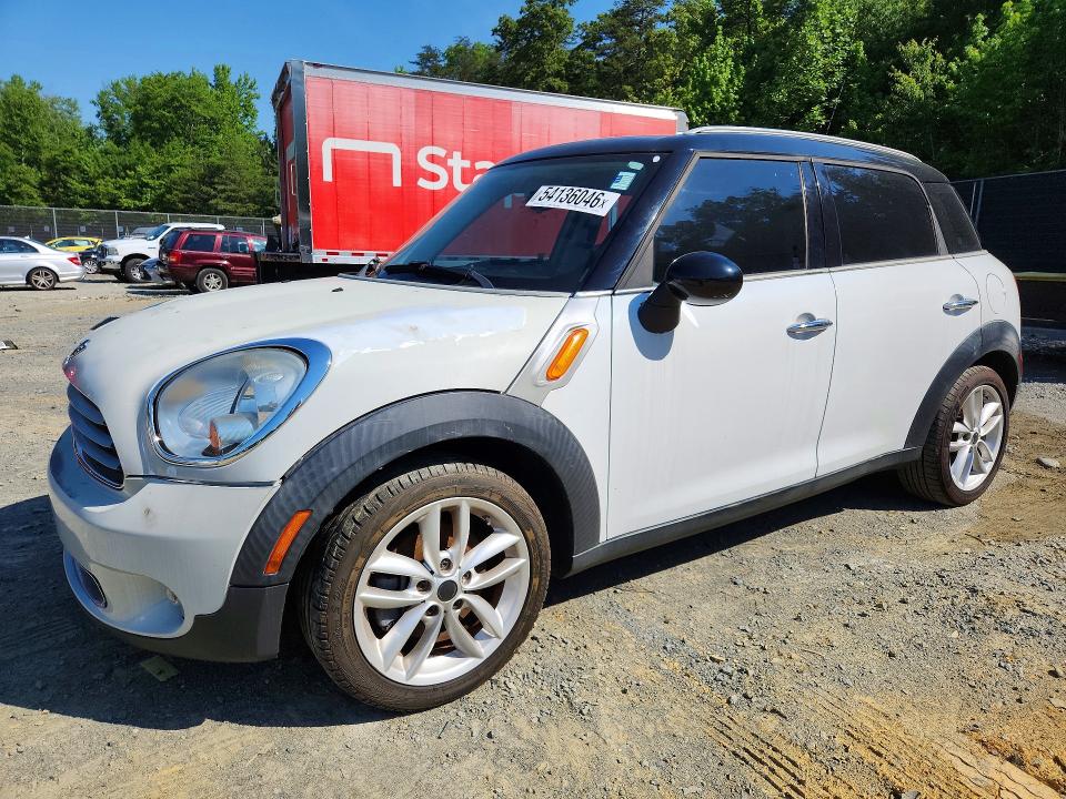 2012 Mini Cooper მანქანა იყიდება აუქციონზე, vin: WMWZB3C50CWM04344, აუქციონის ნომერი: 54136046