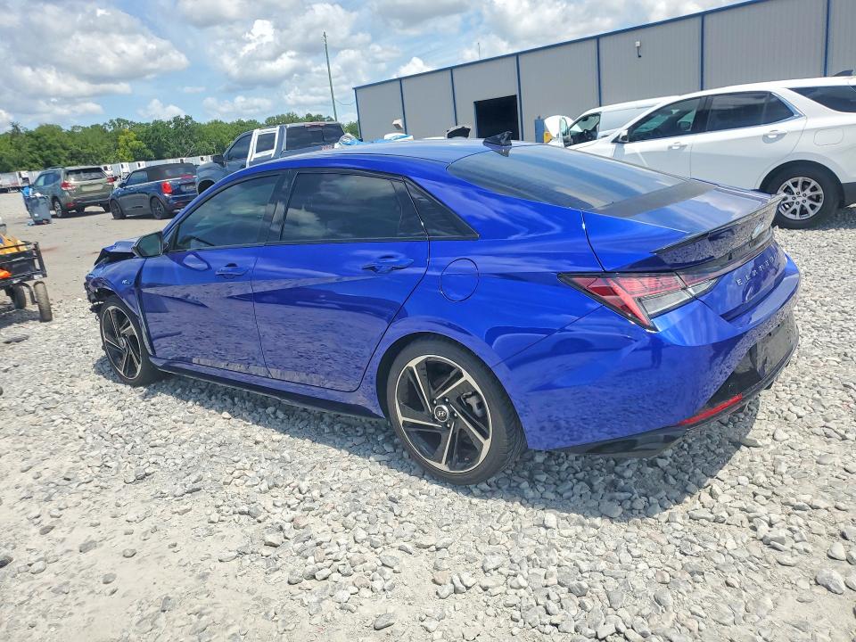 2022 Hyundai Elantra მანქანა იყიდება აუქციონზე, vin: KMHLR4AF3NU340381, აუქციონის ნომერი: 53540866