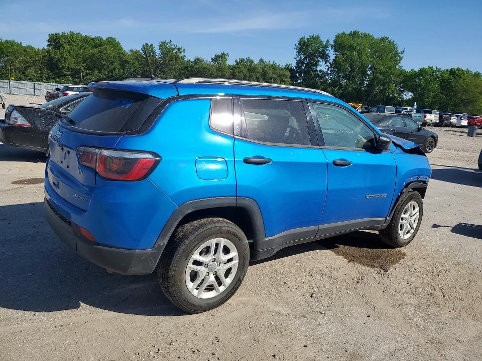 Продажа на аукционе авто 2018 Jeep Compass, vin: 3C4NJDAB5JT104224, номер лота: 53518346