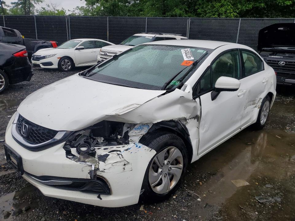 Auction sale of the 2015 Honda Civic, vin: 19XFB2F55FE298144, lot number: 54583236