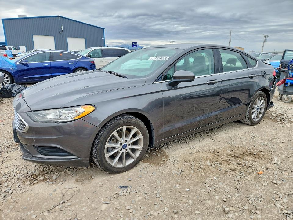 51987686 :رقم المزاد ، 3FA6P0H72HR336886 vin ، 2017 Ford Fusion مزاد بيع