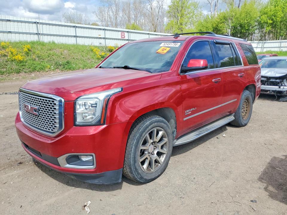 52491796 :رقم المزاد ، 1GKS2CKJ4FR181784 vin ، 2015 Gmc Yukon مزاد بيع