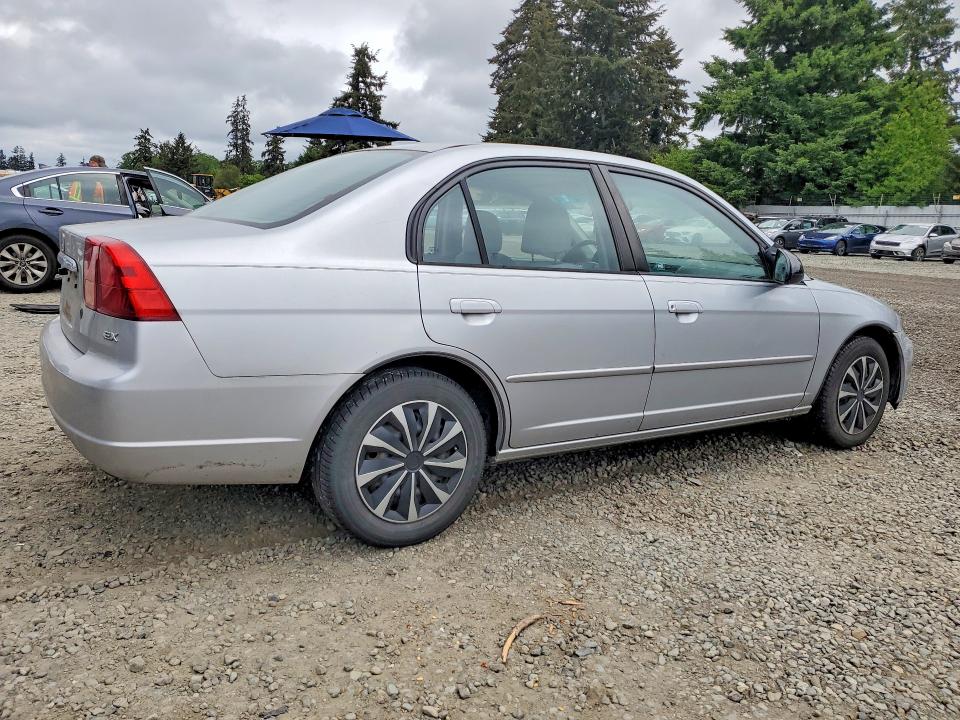 Продажа на аукционе авто 2002 Honda Civic, vin: 2HGES25762H581991, номер лота: 54136546