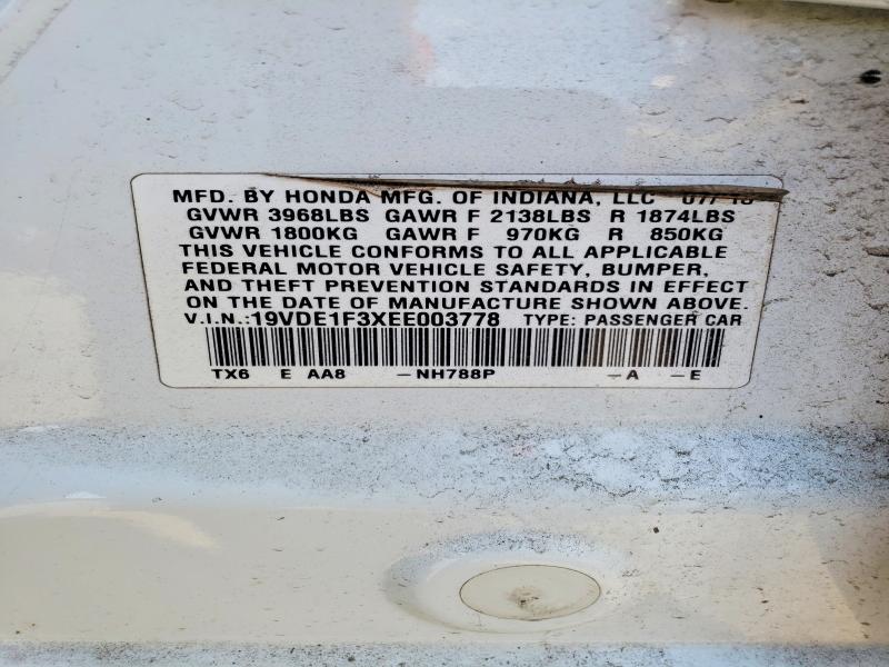 Aukcja sprzedaży 2014 Acura Ilx, vin: 19VDE1F3XEE003778, numer aukcji: 52350226