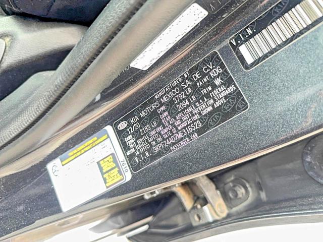 Продажа на аукционе авто 2021 Kia Forte, vin: 3KPF24AD7ME316523, номер лота: 54157786