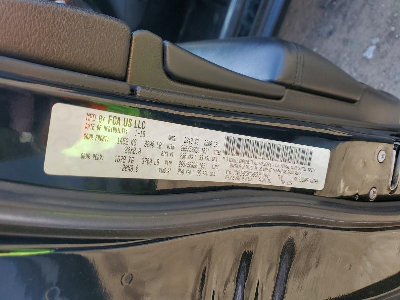 52529456 :رقم المزاد ، 1C4RJFBG6KC683275 vin ، 2019 Jeep Grand Cherokee مزاد بيع
