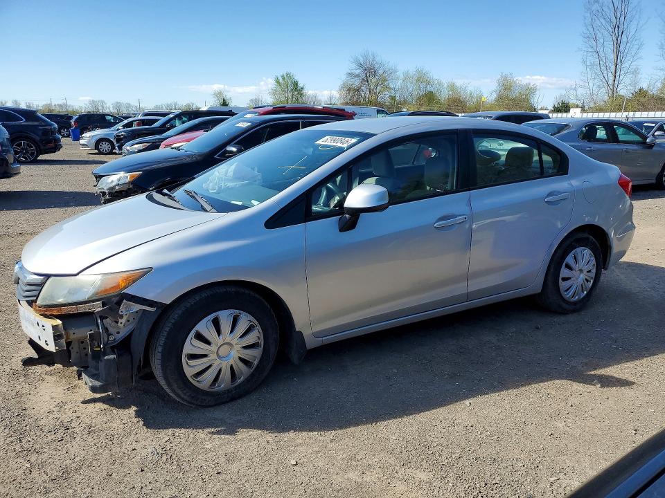 Aukcja sprzedaży 2012 Honda Civic, vin: 2HGFB2F42CH038020, numer aukcji: 52990846