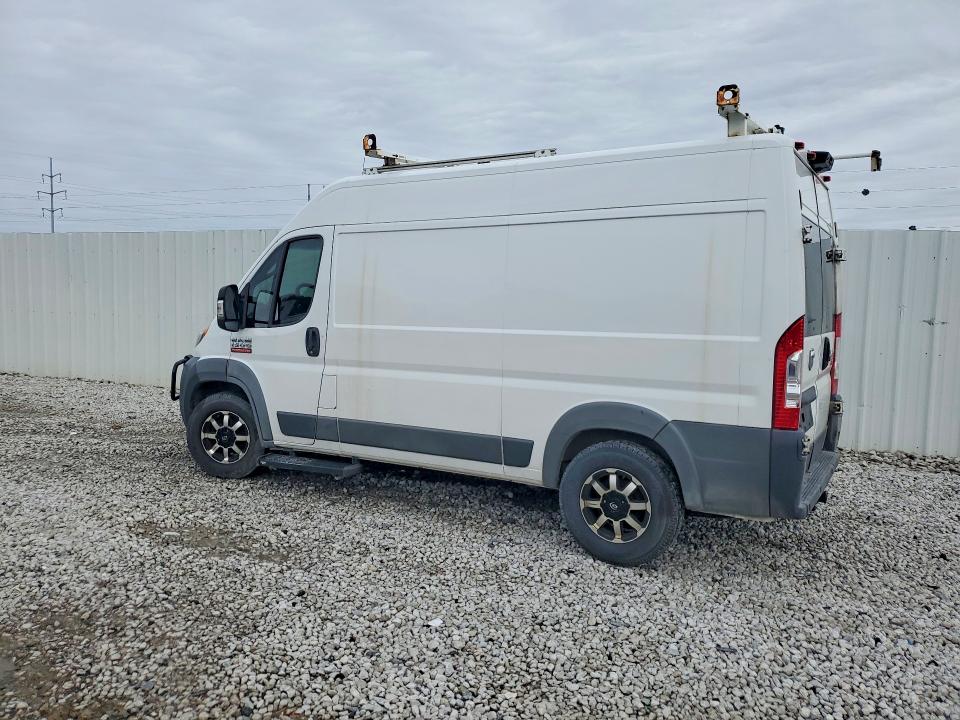 52152146 :رقم المزاد ، 3C6TRVBG0JE143363 vin ، 2018 Ram Promaster 1500 مزاد بيع