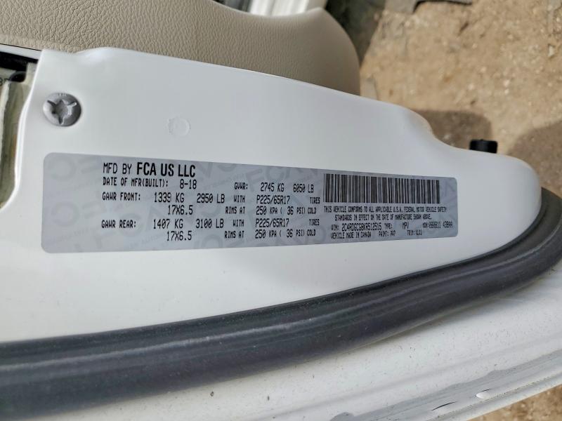 Продажа на аукционе авто 2019 Dodge Grand Caravan, vin: 2C4RDGCG8KR512515, номер лота: 54860926