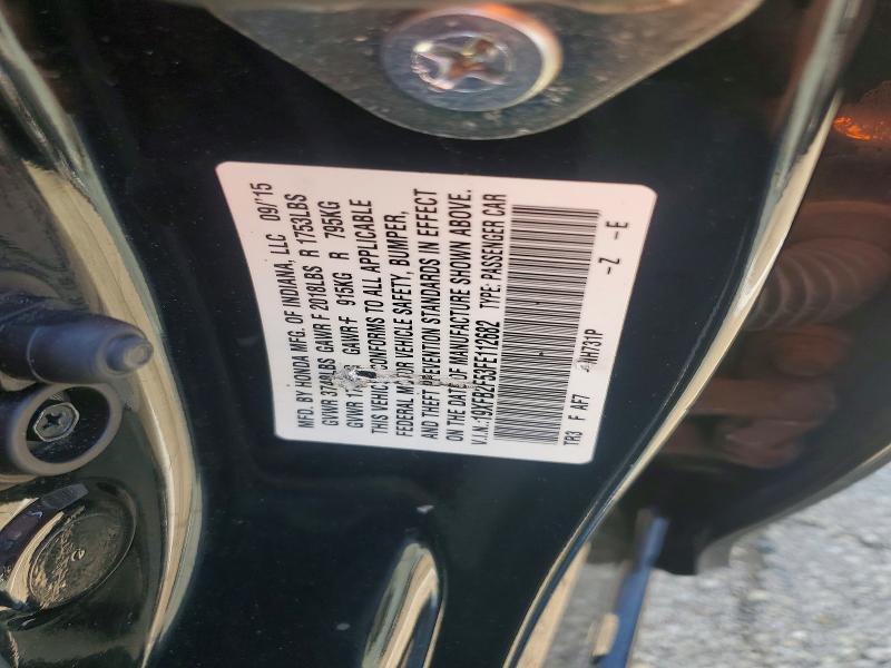 Aukcja sprzedaży 2015 Honda Civic, vin: 19XFB2F53FE112682, numer aukcji: 54954146