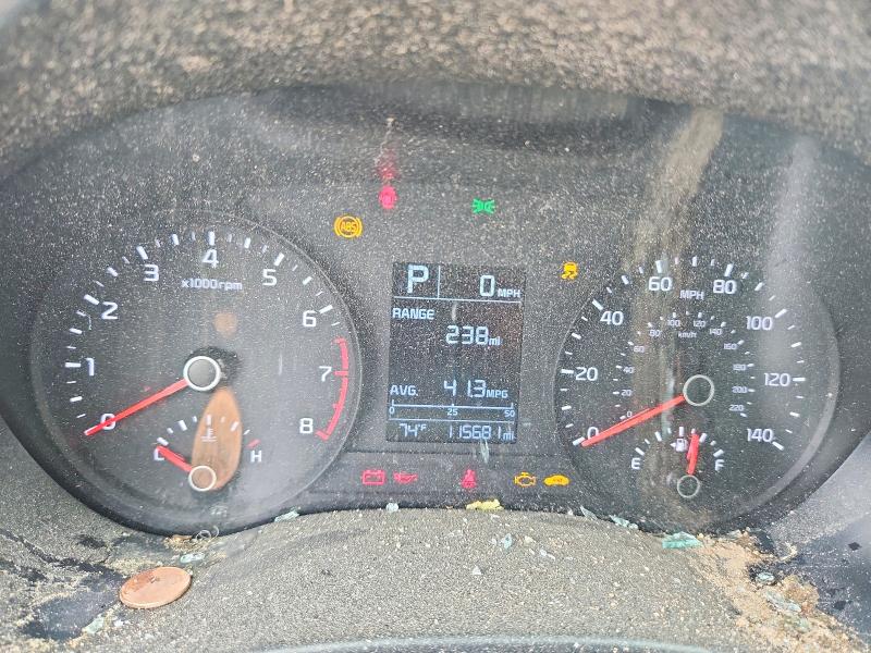 2022 Kia Rio მანქანა იყიდება აუქციონზე, vin: 3KPA24AD1NE464050, აუქციონის ნომერი: 54270156