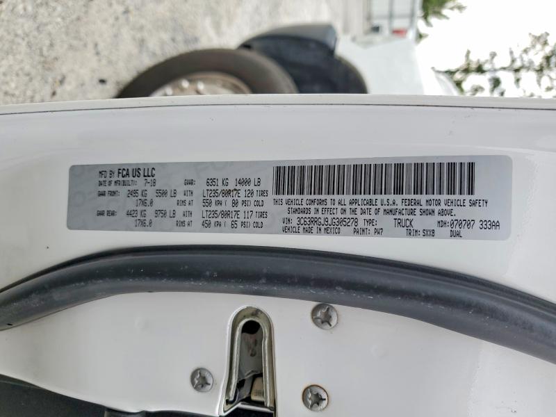 Продажа на аукционе авто 2018 Ram 3500, vin: 3C63RRGJ9JG305278, номер лота: 53759506