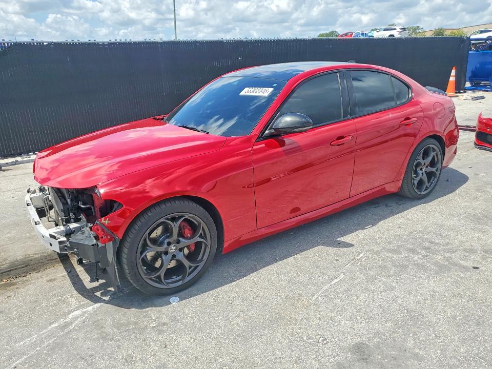 2020 Alfa Romeo Giulia მანქანა იყიდება აუქციონზე, vin: ZARFAMBN7L7624290, აუქციონის ნომერი: 53302046