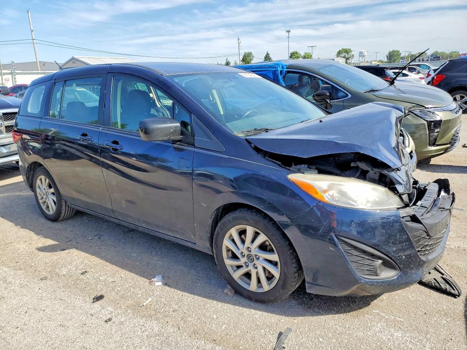 2014 Mazda 5 მანქანა იყიდება აუქციონზე, vin: JM1CW2BL4E0172327, აუქციონის ნომერი: 55154596