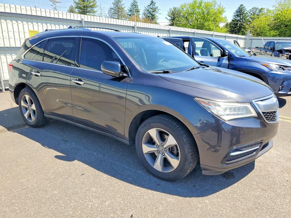 Продажа на аукционе авто 2015 Acura Mdx, vin: 5FRYD4H22FB010722, номер лота: 52181836