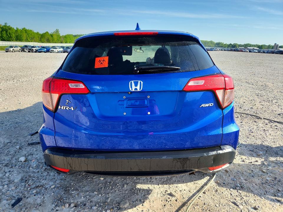 2018 Honda Hr-v მანქანა იყიდება აუქციონზე, vin: 3CZRU6H52JM701419, აუქციონის ნომერი: 54689936