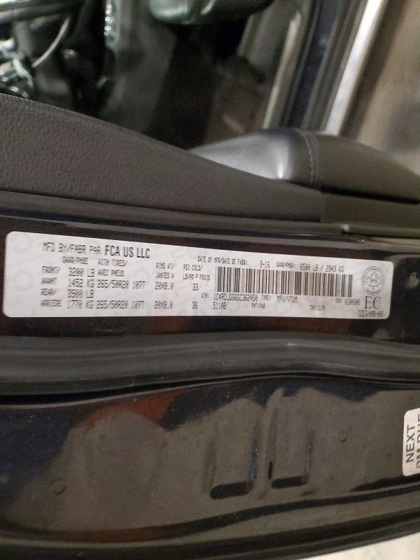 Aukcja sprzedaży 2016 Dodge Durango, vin: 1C4RDJDG6GC362450, numer aukcji: 53981376