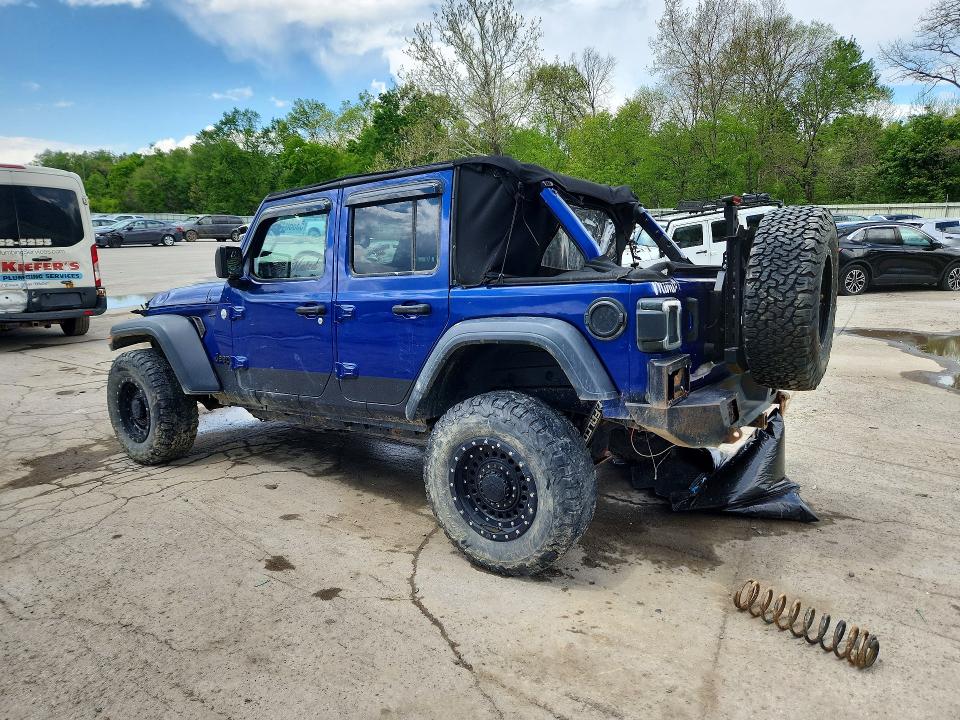 Aukcja sprzedaży 2018 Jeep Wrangler Unlimited, vin: 1C4HJXDN7JW197309, numer aukcji: 53360436