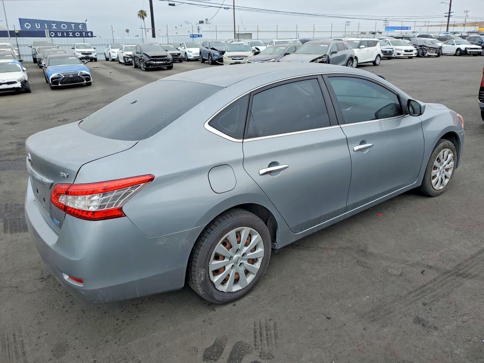 2014 Nissan Sentra მანქანა იყიდება აუქციონზე, vin: 3N1AB7AP7EL676302, აუქციონის ნომერი: 53612726